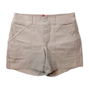 Spanx Shaping Shorts Womens XS Pale Pink High Rise Tummy Control Stretch Casual